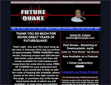Tablet Screenshot of futurequake.com